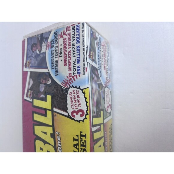 New Sealed 1991 Topps Baseball Factory Complete 792 Card Set Rickey Henderson - Picture 3 of 6